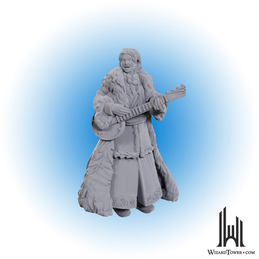 Unpainted Miniature - Dungeons & Dragons - Ansalon Human Bard