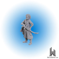 Unpainted Miniature - Dungeons & Dragons - Ansalon Human Rogue