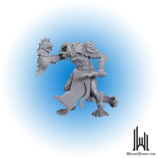 Unpainted Miniature - Dungeons & Dragons - Sahuagin Priestess
