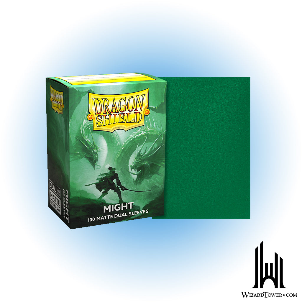 Deck Protectors - Dragon Shield Matte Dual Might 100ct – Wizard's Tower