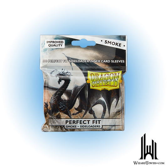 Deck Protectors - Dragon Shield Perfect Fit Sideloader Smoke 100ct