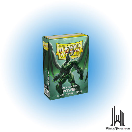 Deck Protectors - Dragon Shield Japanese Matte Dual Power 60ct