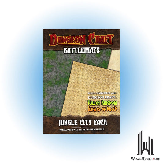 Dungeon Craft Battlemaps - Jungle City Pack