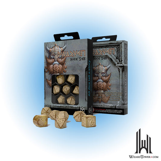 Dice Set - Dwarven Gold 7ct