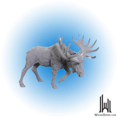 Unpainted Miniature - Dungeons & Dragons - Bull Moose