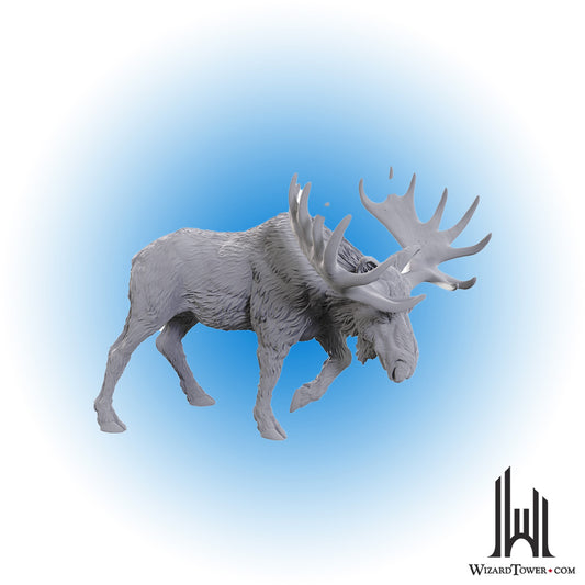 Unpainted Miniature - Dungeons & Dragons - Bull Moose