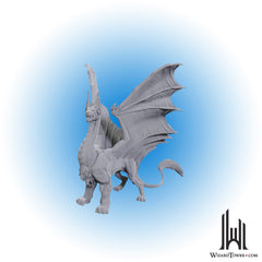 Unpainted Miniature - Dungeons & Dragons - Liondrake