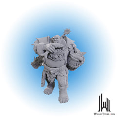 Unpainted Miniature - Dungeons & Dragons - Ogre Soldier