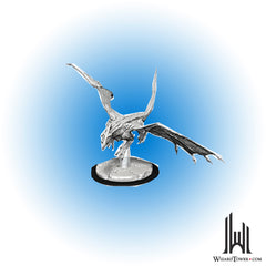 Unpainted Miniature - Dungeons & Dragons - Young White Dragon