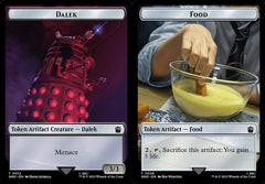 Dalek (0012) // Food (0026) Double-Sided Token - Foil