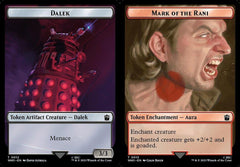 Dalek (0012) // Mark of the Rani (0015) Double-Sided Token