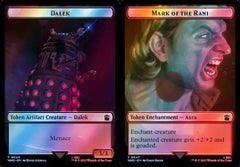 Dalek (0044) // Mark of the Rani (0047) Double-Sided Token - Surge Foil
