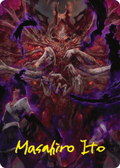 Damnation (53/54) Art Card (ADSK) - Gold-Stamped Signature