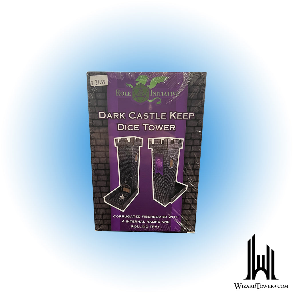 Dice Tower - 4 Ramp Dark Castle 11"