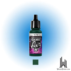 Vallejo Game Air Dark Green 728 - 17ml