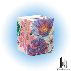 Deck Box - Boulder - Floral Lotus Bloom
