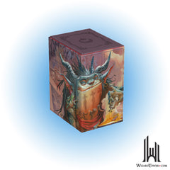 Deck Box - Flip N' Tray Xenoskin - Lorwyn Eclipsed Grub, Storied Matriarch 133+