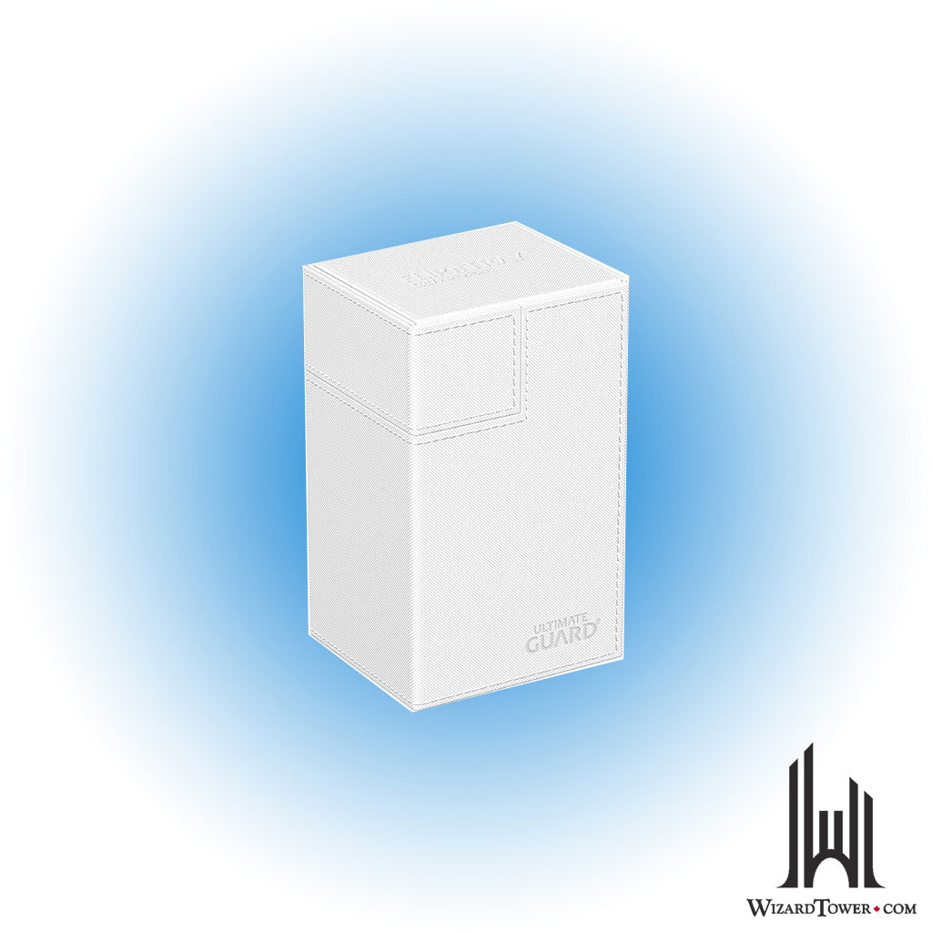 Deck Box - Flip'n'Tray - Monocolor White 80+