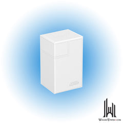 Deck Box - Flip'n'Tray - Monocolor White 80+