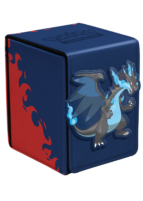Deck Box - Pokemon Alcove Flip Mega Charizard X 100+