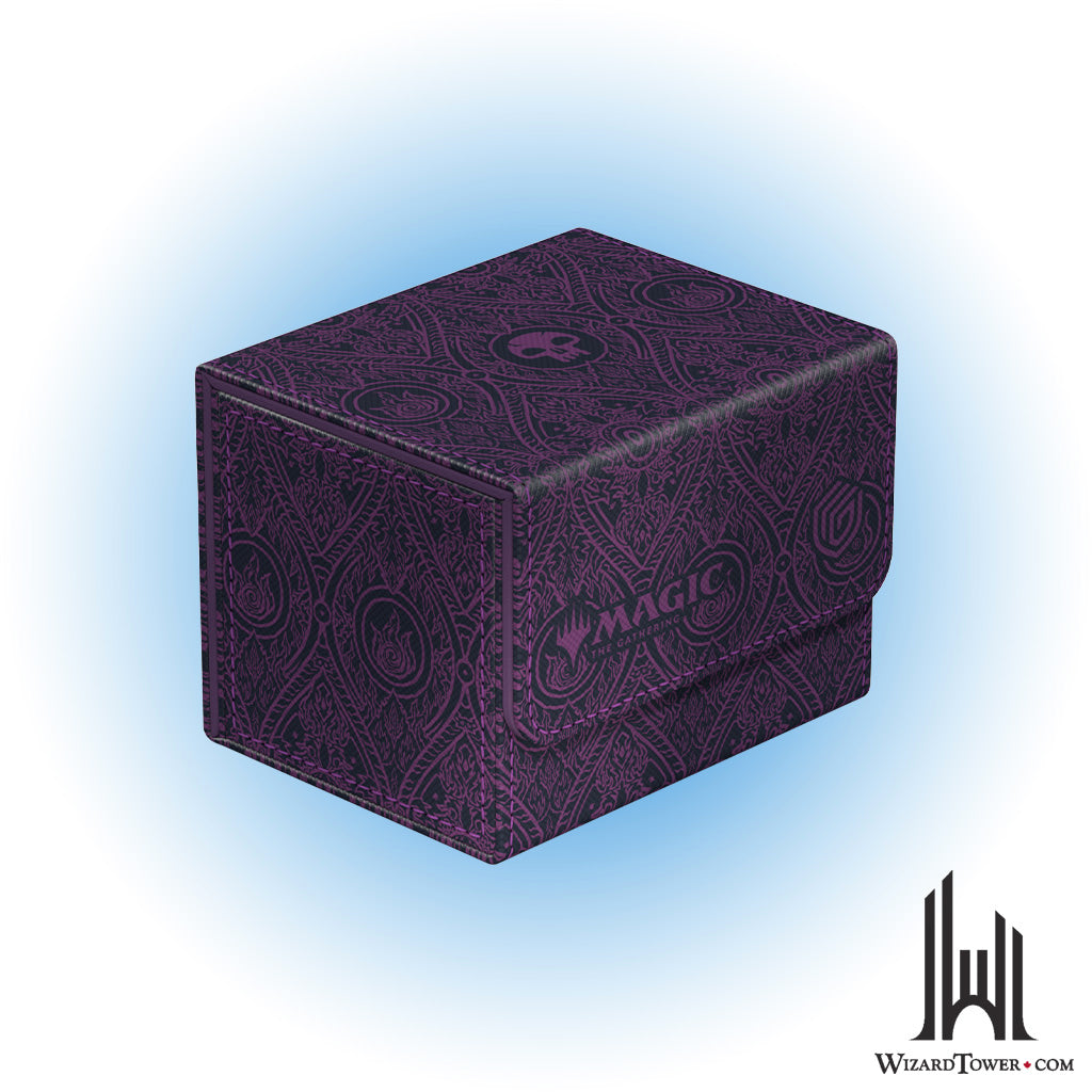 Deck Box - Sidewinder Xenoskin - Avatar: the Last Airbender Mana Symbol Black 100+
