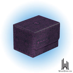Deck Box - Sidewinder Xenoskin - Avatar: the Last Airbender Mana Symbol Black 100+
