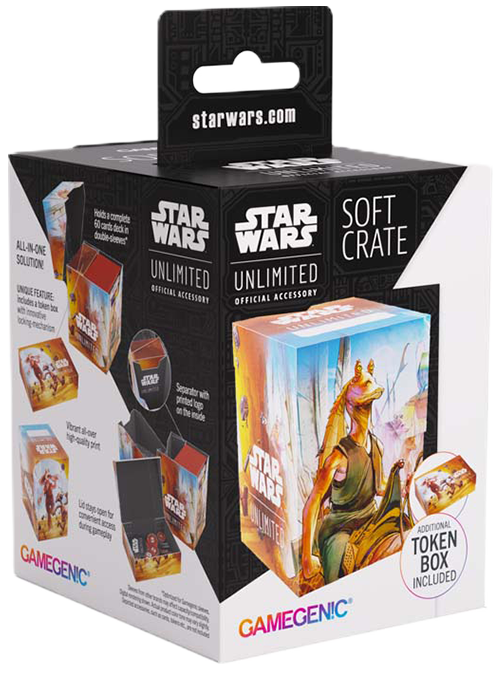 Deck Box - Soft Crate - Star Wars Unlimited - Jar Jar Binks 100+