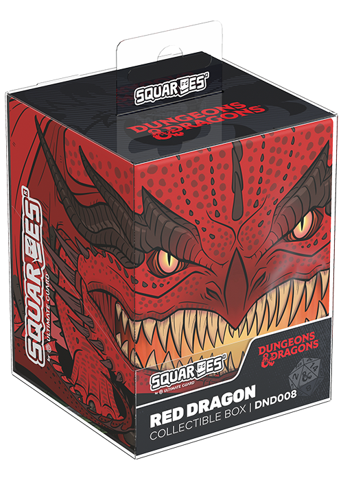 Deck Box - Squaroes - Dungeons & Dragons - Red Dragon 100+