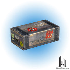 Deck Box - Squaroes - One Piece Collector's Case Wooden Chest 800+