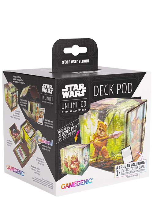 Deck Box - Star Wars Unlimited - Deck Pod - Ewoks 60+