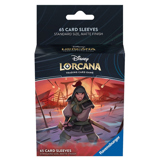 Deck Protectors - Disney Lorcana Mulan 65ct
