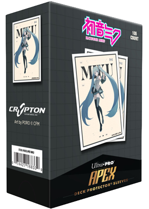 Deck Protectors - Apex Hatsune Miku Retro Soundscapes Hatsune Miku 105ct