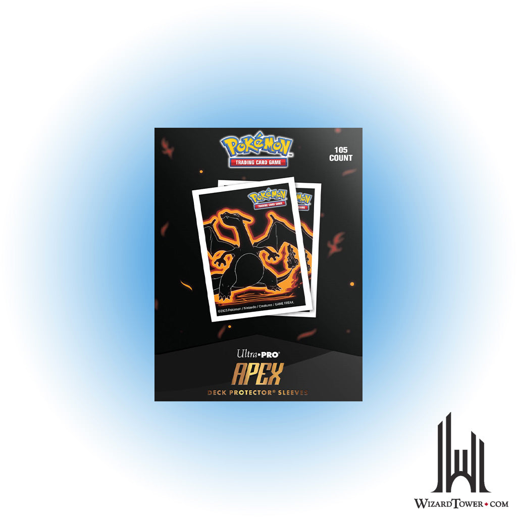 Deck Protectors - Apex Neon Kanto Charizard 105ct