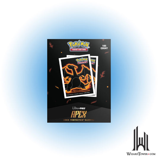 Deck Protectors - Apex Neon Kanto Charizard 105ct