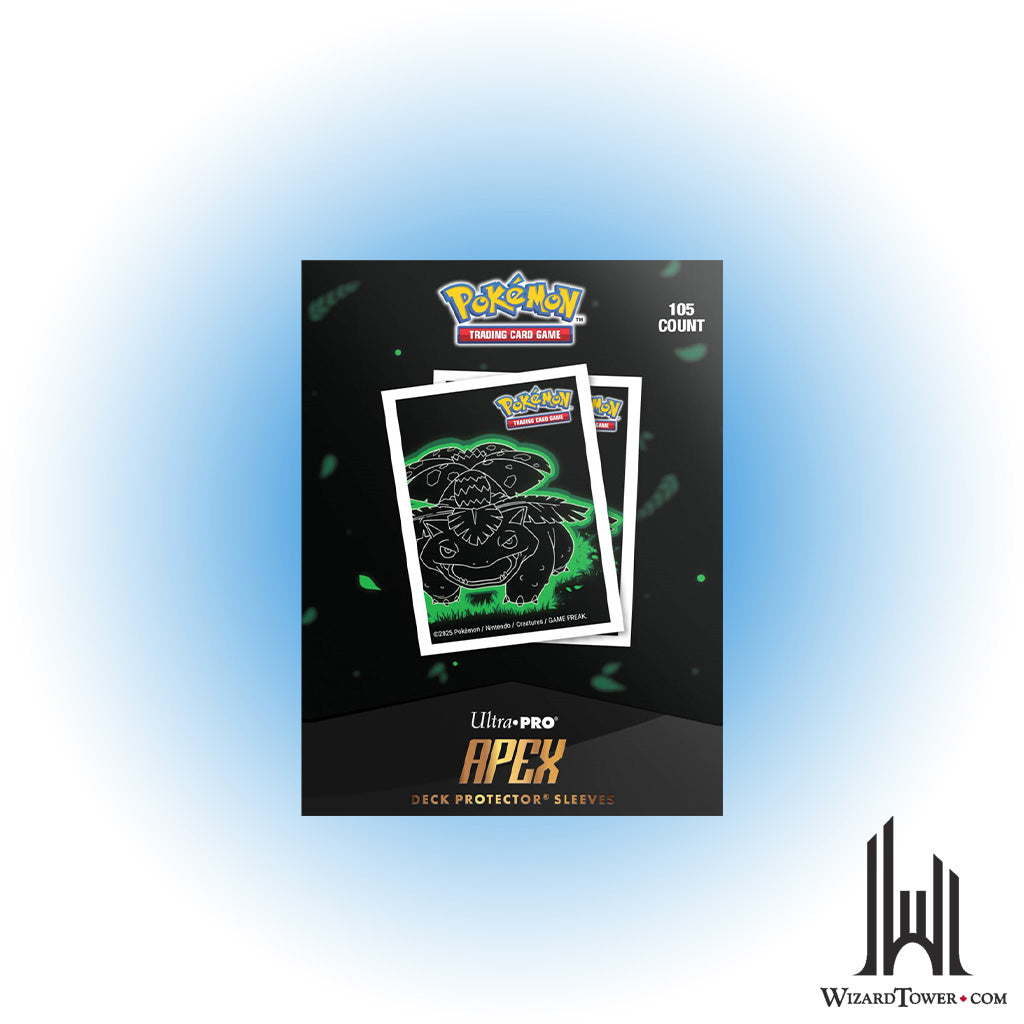 Deck Protectors - Apex Neon Kanto Venusaur 105ct