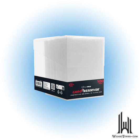 Deck Protectors - Card Preservers with Clear Box 100ct