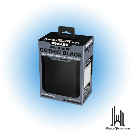 Deck Protectors - Domaru Gothic Black 100ct