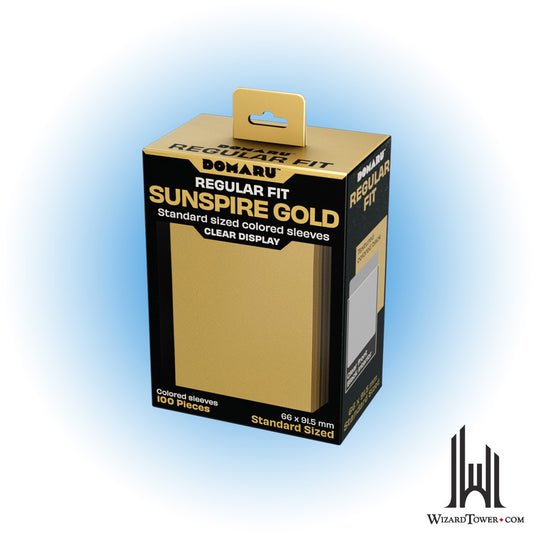 Deck Protectors - Domaru Sunspire Gold 100ct