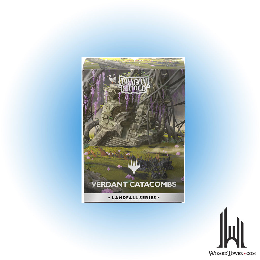 Deck Protectors - Dragon Shield Landfall Series Verdant Catacombs 100ct