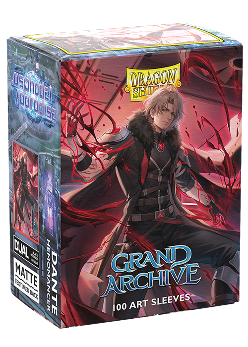 Deck Protectors - Dragon Shield Matte Art Grand Archive: Dante, Hemomancer 100ct