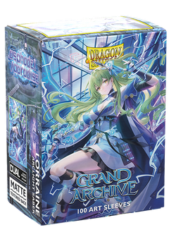 Deck Protectors - Dragon Shield Matte Art Grand Archive: Lorraine, Arclight Saber 100ct