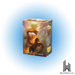 Deck Protectors - Dragon Shield Matte Dual Fire Horse 100ct