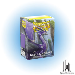 Deck Protectors - Dragon Shield Matte Dual Nebula and Silver 100ct