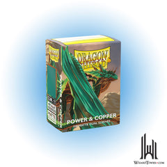 Deck Protectors - Dragon Shield Matte Dual Power & Copper 100ct