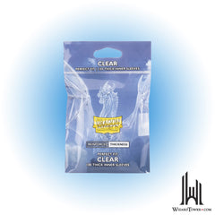 Deck Protectors - Dragon Shield Perfect Fit Clear Thick 100ct