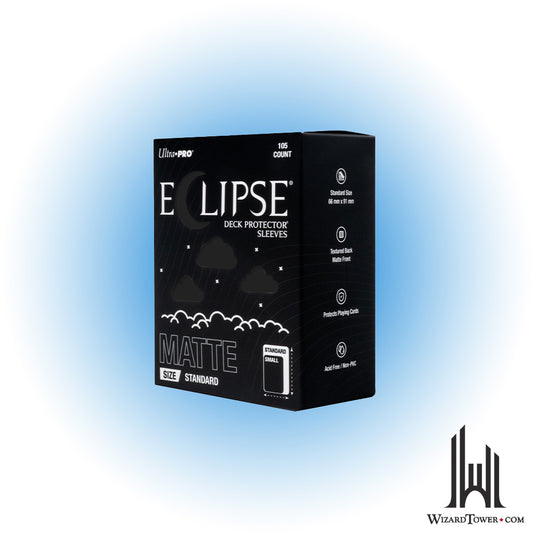 Deck Protectors - Enhanced Eclipse Matte Jet Black 105ct