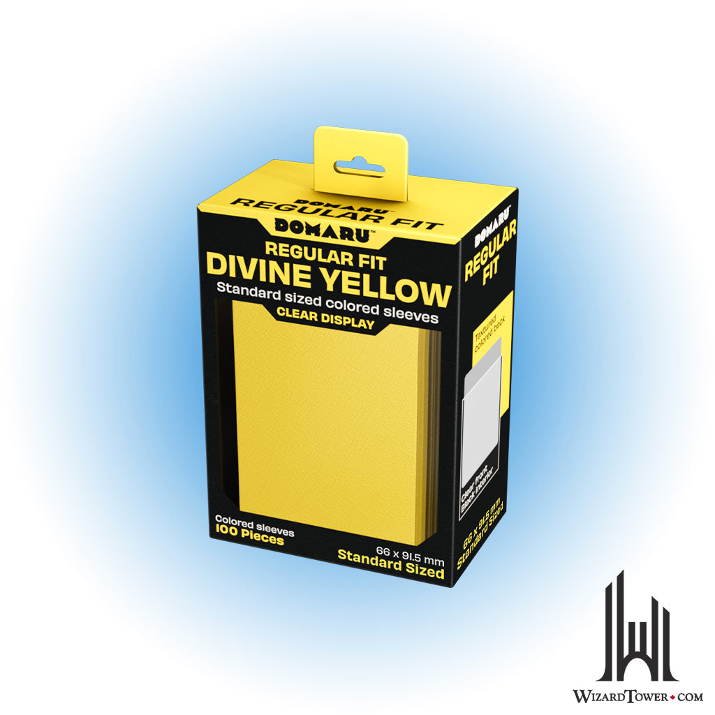 Deck Protectors - Gatherers Tavern Domaru Divine Yellow 100ct