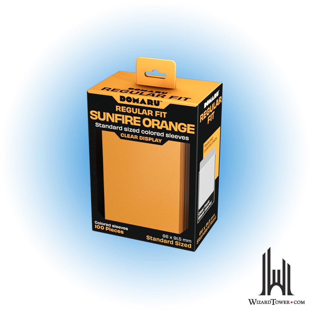 Deck Protectors - Gatherers Tavern Domaru Sunfire Orange 100ct