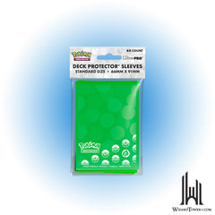 Deck Protectors - Pokemon Energy Grass Type 65ct