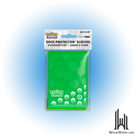 Deck Protectors - Pokemon Energy Grass Type 65ct